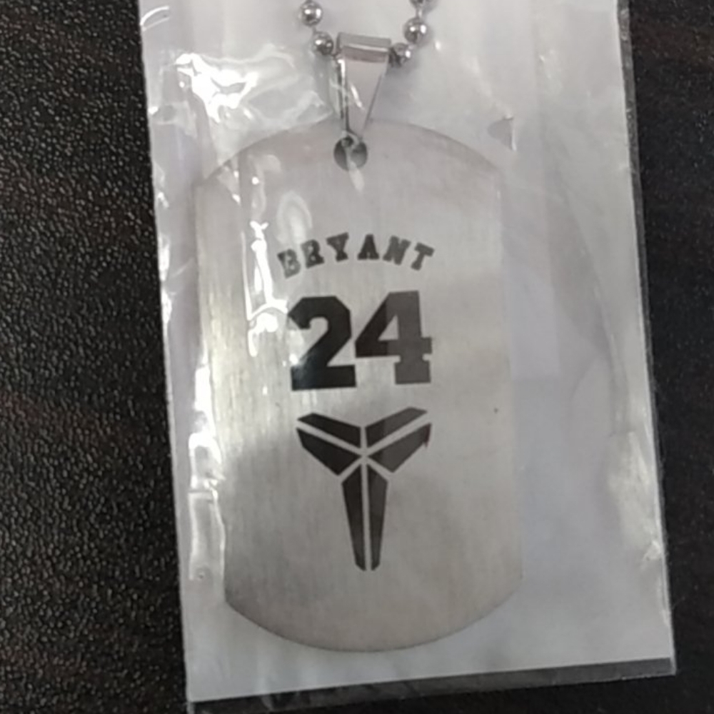 Kobe Bryant Stainless Steel Necklace